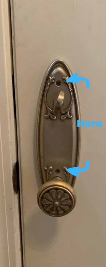 doorlock removal diagram