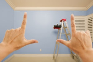 DIY Painting, finished room looks great